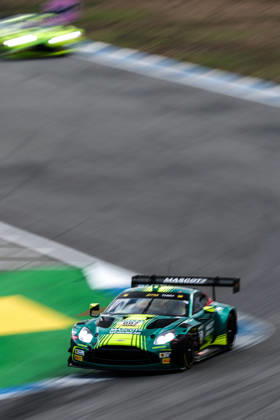 DTM, 15. + 16. Rennen Hockenheim 2026 7 Aston Martin Vantage AMR GT3 EVO, Comtoyou Racing: Nicki Thiim - picture by Gruppe C Photography Sachsenring Hockenheimring Baden-Württemberg Germany Copyright: xGruppexCxPhotographyx