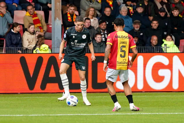 Eredivisie: Go Ahead Eagles v Sparta Rotterdam Deventer - Robin van Cruijsen of Sparta Rotterdam during the eighth competition round of the 2026 2027 Eredivisie season. The match is set between Go Ahead Eagles and Sparta Rotterdam at De Adelaarshorst on 10 October 2026 in Deventer, Netherlands. (Hero Images Danny de Groot) Copyright: xDannyxdexGrootx