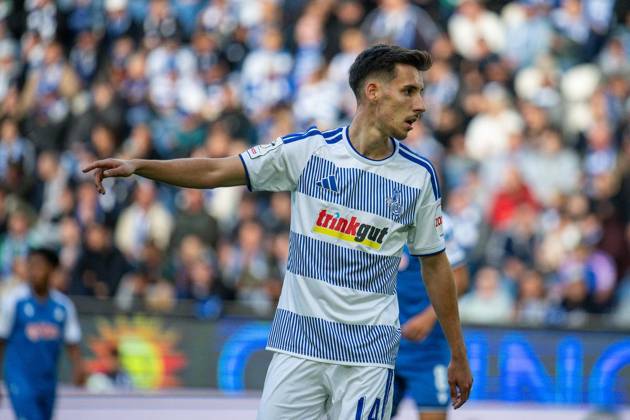 3.Liga MSV Duisburg - TSG Hoffenheim II ** NUR FÜR REDAKTIONELLE ZWECKE ** EDITORIAL USE ONLY **<p>Fußball 3.Liga MSV Duisburg - TSG Hoffenheim II am 10.10.26 in der Schauinsland-Reisen Arena in Duisburg Conor Noß ( Duisburg ) Duisburg Copyright: JakobxKlos