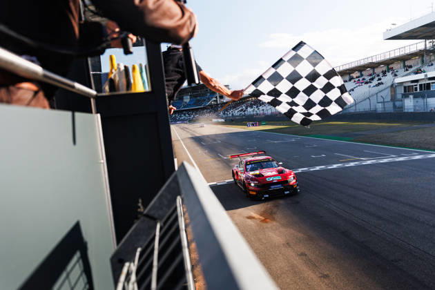 ADAC GT Masters, 11. + 12. Rennen Hockenheim 2026 2 Ford Mustang GT3, Haupt Racing Team: Kiano Blum, Niklas Kalus - picture by Gruppe C Photography Hockenheim Hockenheimring Baden-Württemberg Deutschland Copyright: xGruppexCxPhotographyx