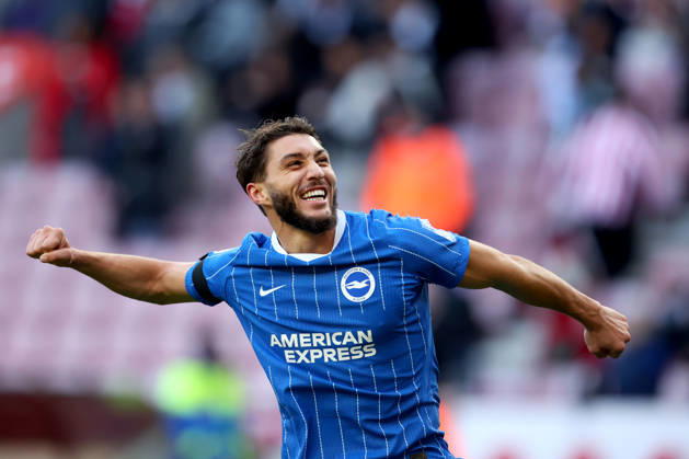 Sunderland v Brighton and Hove Albion - Premier League 2026 27 Jaouen Hadjam of Brighton and Hove Albion celebrates after winning the Premier League 2026 27 match between Sunderland and Brighton & Hove Albion at Stadium of Light on October 10, 2026 in Sunderland, England. WARNING! This Photograph May Only Be Used For Newspaper And Or Magazine Editorial Purposes. May Not Be Used For Publications Involving 1 player, 1 Club Or 1 Competition Without Written Authorisation From Football DataCo Ltd. For Any Queries, Please Contact Football DataCo Ltd on +44 (0) 207 864 9121 Sunderland Stadium of Light England United Kingdom Copyright: xAllstarxPicturexLibraryxLtdx