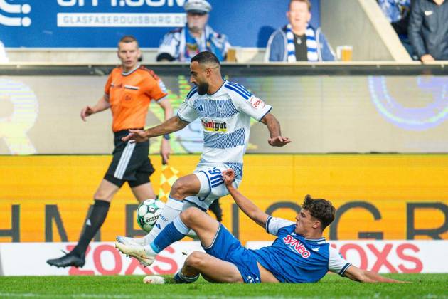 3.Liga MSV Duisburg - TSG Hoffenheim II ** NUR FÜR REDAKTIONELLE ZWECKE ** EDITORIAL USE ONLY **<p>Fußball 3.Liga MSV Duisburg - TSG Hoffenheim II am 10.10.26 in der Schauinsland-Reisen Arena in Duisburg Ramien Safi ( Duisburg ) Duisburg Copyright: JakobxKlos