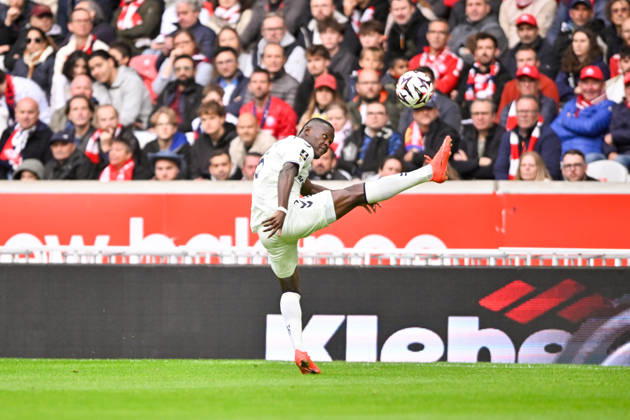 LOSC Lille v Le Havre Athletic Club - Ligue 1 McDonald s 2026 2027 Ally SAMATTA of Le Havre during Ligue 1 McDonald s match between Lille and Le Havre at Stade Pierre-Mauroy on October 10, 2026 in Lille, France. Lille France  Copyright: xKevinxClementx 776573340
