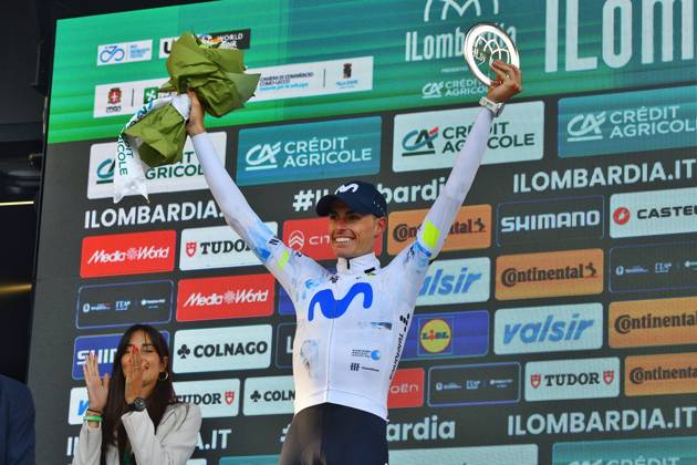 IPA89508943 - Enric Mas (ESP) during Il Lombardia 2026, a street cycling race in Bergamo, Italy, on October 10, 2026  Copyright: xDavidexVaninetti IPAxSportx xx IPA89508943