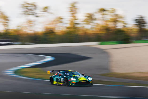 ADAC GT Masters, 11. + 12. Rennen Hockenheim 2026 39 Aston Martin Vantage GT3 EVO, Comtoyou Racing: Jamie Alan Day, Baudouin Detout - picture by Gruppe C Photography Salzburg Salzburgring Bayern Germany Copyright: xGruppexCxPhotographyx