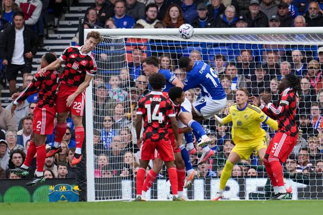 Fulham Goalkeeper Bernd Leno keeps an eye on the action Ipswich Town v Fulham, Premier League, Football, Portman Road, Ipswich, UK - 10 Oct 2026Ipswich Portman Road United Kingdom EDITORIAL USE ONLY No use with unauthorised audio, video, data, fixture lists, club league logos or live services. Online in-match use limited to 120 images, no video emulation. No use in betting, games or single club league player publications. Copyright: xJoexToth Shutterstockx 17206181dw