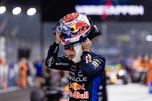SINGAPORE, SINGAPORE - OCTOBER 10: Max Verstappen of the Netherlands and Oracle Red Bull Racing at qualifying ahead of the F1 Grand Prix of Singapore at Marina Bay Street Circuit on October 10, 2026 in Singapore, Singapore. (Photo by Qian Jun SPP-Paddocker) Copyright: xQianxJun SPP-Paddockerx Sportspressphoto_SPR251114