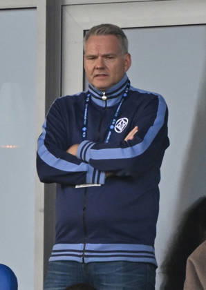 10.10.2026, xjhx, Fussball 2.Bundesliga, SV Darmstadt 98 - Energie Cottbus v.l. Praesident Markus Pfitzner (SV Darmstadt 98) (DFL DFB REGULATIONS PROHIBIT ANY USE OF PHOTOGRAPHS as IMAGE SEQUENCES and or QUASI-VIDEO) Darmstadt