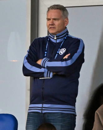 10.10.2026, xjhx, Fussball 2.Bundesliga, SV Darmstadt 98 - Energie Cottbus v.l. Praesident Markus Pfitzner (SV Darmstadt 98) (DFL DFB REGULATIONS PROHIBIT ANY USE OF PHOTOGRAPHS as IMAGE SEQUENCES and or QUASI-VIDEO) Darmstadt