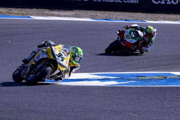October 10, 2026, Cascais, Lisboa, Portugal: ESTORIL, PORTUGAL - OCTOBER 10: Lorenzo Baldassarri of Italy and Team Goeleven competes during Race 1 during day two of the World Superbikes Estoril Round at Circuito Estoril on October 10, 2026 in Estoril, Portugal. Cascais Portugal - ZUMAl192 20261010_zsp_l192_081 Copyright: xMiguelxLemosx