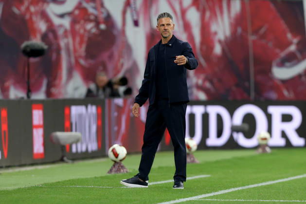 10.10.2026, xtgx, Fussball 1.Bundesliga, RB Leipzig - Eintracht Frankfurt v.l.Trainer Coach Martin Demichelis (RB Leipzig) (DFL DFB REGULATIONS PROHIBIT ANY USE OF PHOTOGRAPHS as IMAGE SEQUENCES and or QUASI-VIDEO) Leipzig