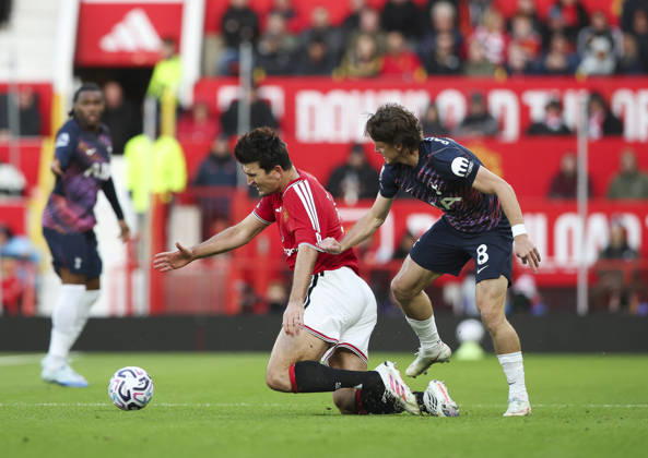 Liverpool v Manchester City, FA Premier League 10.10.26 Liverpool v Manchester City, FA Premier League Bradley Ormesher The Times Harry Maguire of Manchester United, ManU and Conor Gallagher of Tottenham  Copyright: xBradleyxOrmesherx NINTCHDBPICT001114736989