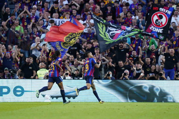 ESP: FC Barcelona, Barca - Getafe CF. La Liga EA Sports. Matchday 8. Gabriel Jesus of FC Barcelona celebrates the 2-0 during the La Liga EA Sports match between FC Barcelona and Getafe CF played at Spotify Camp Nou Stadium on 10 Oct 2026 in Barcelona, Spain. kpng Copyright: xSergioxRuizx xPRESSINPHOTOx PS_2627_BAR_GET_016