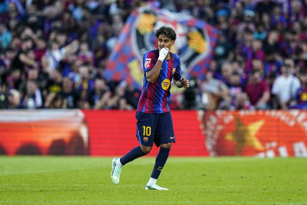 ESP: FC Barcelona, Barca - Getafe CF. La Liga EA Sports. Matchday 8. Lamine Yamal of FC Barcelona during the La Liga EA Sports match between FC Barcelona and Getafe CF played at Spotify Camp Nou Stadium on 10 Oct 2026 in Barcelona, Spain. kpng Copyright: xSergioxRuizx xPRESSINPHOTOx PS_2627_BAR_GET_020