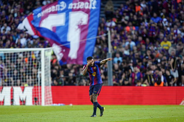 ESP: FC Barcelona, Barca - Getafe CF. La Liga EA Sports. Matchday 8. Gabriel Jesus of FC Barcelona celebrates the 2-0 during the La Liga EA Sports match between FC Barcelona and Getafe CF played at Spotify Camp Nou Stadium on 10 Oct 2026 in Barcelona, Spain. kpng Copyright: xSergioxRuizx xPRESSINPHOTOx PS_2627_BAR_GET_022