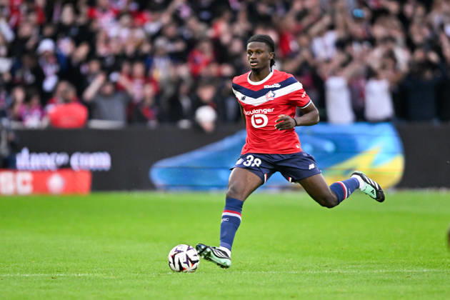 LOSC Lille v Le Havre Athletic Club - Ligue 1 McDonald s 2026 2027 Maxima Adeagan GOFFI of Lille during Ligue 1 McDonald s match between Lille and Le Havre at Stade Pierre-Mauroy on October 10, 2026 in Lille, France. Lille France  Copyright: xKevinxClementx 776573340