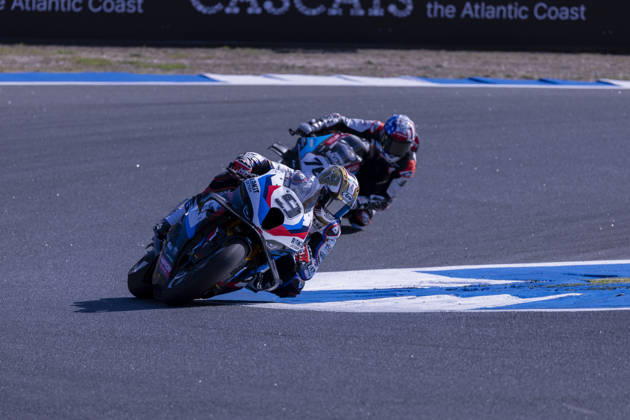 October 10, 2026, Cascais, Lisboa, Portugal: ESTORIL, PORTUGAL - OCTOBER 10: Danilo Petricci of Italy and Rokit BMW Motored WorldSBK Team competes during Race 1 during day two of the World Superbikes Estoril Round at Circuito Estoril on October 10, 2026 in Estoril, Portugal. Cascais Portugal - ZUMAl192 20261010_zsp_l192_128 Copyright: xMiguelxLemosx