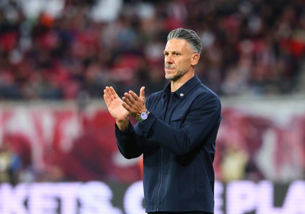RB Leipzig - Frankfurt Bundesliga Leipzig, 10.10.2026, Red Bull Arena, Fussball, Bundesliga, Spieltag 5 , RB Leipzig vs. SG Eintracht Frankfurt , Im Bild: Trainer Martin Demichelis, RB Leipzig ,