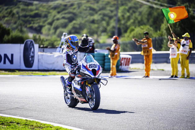 October 10, 2026, Cascais, Lisbon, Portugal: Miguel Oliveira of Rokit BMW Motorrad WorldSBK Team in action during the Race 1 of the FIM Superbike World Championship, WM, Weltmeisterschaft at Circuito Estoril on October 10, 2026 in Cascais, Portugal. Cascais Portugal - ZUMAr200 20261010_zsp_r200_063 Copyright: xNunoxReisinhox