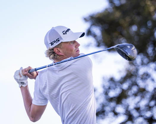 Golf 2026: Open De Espana: Day Three MADRID, SPAIN - OCTOBER 10: Martin Couvra of France tees off on day three of the Open de Espana presented by Madrid at Club de Campo Villa de Madrid on October 10, 2026 in Madrid, Spain. Madrid Club de Campo Villa de Madrid Madrid Spain Copyright: xAlbertoxGardinx AGardin_20261010_Golf_Esp_Mad_1571