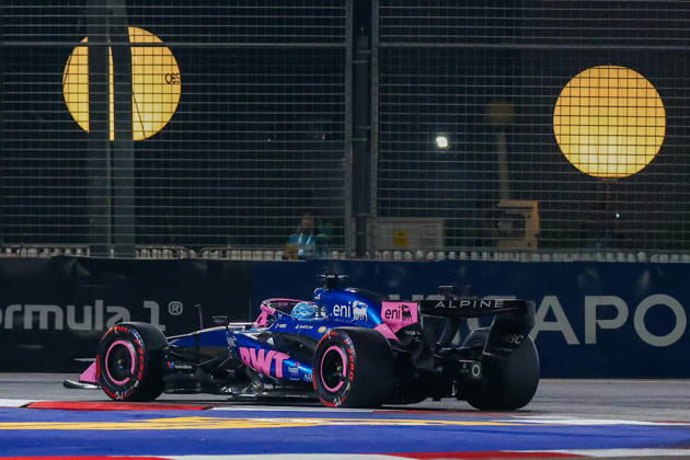 Formula 1 Singapore Grand Prix SINGAPORE - OCTOBER 10: Alpine’s driver Pierre Gasly during the Qualifying Session at the Formula One Grand Prix of Singapore, at the Marina Bay Street Circuit in Singapore, on October 10, 2026. Daniel Ceng Anadolu Singapore Singapore. Editorial use only. Please get in touch for any other usage.  Copyright: x2026xAnadoluxDanielxCengx