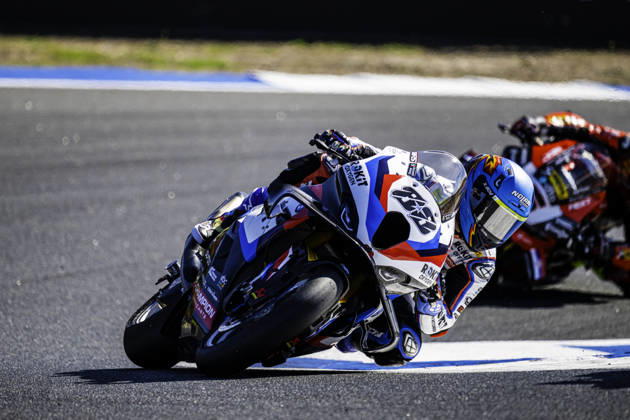 October 10, 2026, Cascais, Lisbon, Portugal: Miguel Oliveira of Rokit BMW Motorrad WorldSBK Team in action during the Race 1 of the FIM Superbike World Championship, WM, Weltmeisterschaft at Circuito Estoril on October 10, 2026 in Cascais, Portugal. Cascais Portugal - ZUMAr200 20261010_zsp_r200_076 Copyright: xNunoxReisinhox