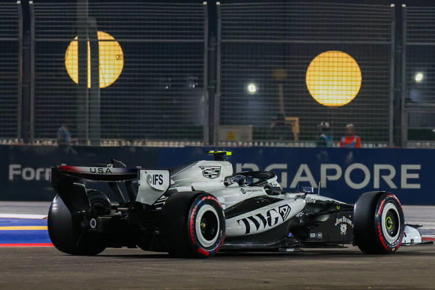 Formula 1 Singapore Grand Prix SINGAPORE - OCTOBER 10: Cadillac s driver Valtteri Bottas during the Qualifying Session at the Formula One Grand Prix of Singapore, at the Marina Bay Street Circuit in Singapore, on October 10, 2026. Daniel Ceng Anadolu Singapore Singapore. Editorial use only. Please get in touch for any other usage.  Copyright: x2026xAnadoluxDanielxCengx