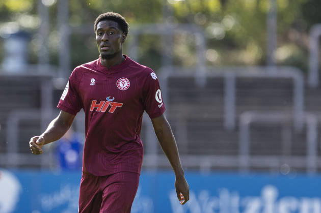3. Liga, Fortuna Köln - 1. FC Saarbrücken; 10.10.2026 Romeo Aigbekaen (Fortuna Köln, 30). 3. Liga, Fortuna Köln - 1. FC Saarbrücken, 8. Spieltag, am 10.10.2026, Südstadion, Köln. DFB regulations prohibit any use of photographs as image sequences and or quasi-video Copyright: xBEAUTIFULxSPORTS Meuselx