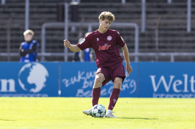 3. Liga, Fortuna Köln - 1. FC Saarbrücken; 10.10.2026 Seymour Fünger (Fortuna Köln, 5). 3. Liga, Fortuna Köln - 1. FC Saarbrücken, 8. Spieltag, am 10.10.2026, Südstadion, Köln. DFB regulations prohibit any use of photographs as image sequences and or quasi-video Copyright: xBEAUTIFULxSPORTS Meuselx