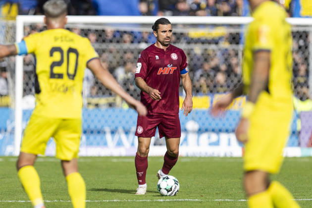 3. Liga, Fortuna Köln - 1. FC Saarbrücken; 10.10.2026 David Haider Al-Azzawe (Fortuna Köln, 15). 3. Liga, Fortuna Köln - 1. FC Saarbrücken, 8. Spieltag, am 10.10.2026, Südstadion, Köln. DFB regulations prohibit any use of photographs as image sequences and or quasi-video Copyright: xBEAUTIFULxSPORTS Meuselx