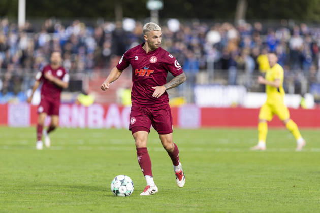 3. Liga, Fortuna Köln - 1. FC Saarbrücken; 10.10.2026 Tom Geerkens (Fortuna Köln, 6). 3. Liga, Fortuna Köln - 1. FC Saarbrücken, 8. Spieltag, am 10.10.2026, Südstadion, Köln. DFB regulations prohibit any use of photographs as image sequences and or quasi-video Copyright: xBEAUTIFULxSPORTS Meuselx