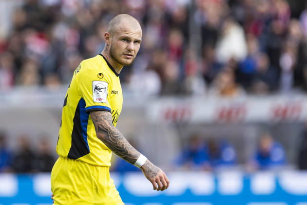 3. Liga, Fortuna Köln - 1. FC Saarbrücken; 10.10.2026 Philip Fahrner (1. FC Saarbrücken, 42). 3. Liga, Fortuna Köln - 1. FC Saarbrücken, 8. Spieltag, am 10.10.2026, Südstadion, Köln. DFB regulations prohibit any use of photographs as image sequences and or quasi-video Copyright: xBEAUTIFULxSPORTS Meuselx