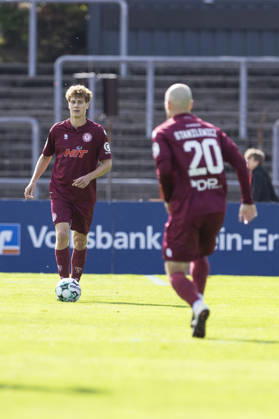 3. Liga, Fortuna Köln - 1. FC Saarbrücken; 10.10.2026 Seymour Fünger (Fortuna Köln, 5). 3. Liga, Fortuna Köln - 1. FC Saarbrücken, 8. Spieltag, am 10.10.2026, Südstadion, Köln. DFB regulations prohibit any use of photographs as image sequences and or quasi-video Copyright: xBEAUTIFULxSPORTS Meuselx