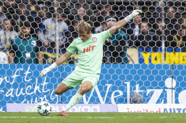3. Liga, Fortuna Köln - 1. FC Saarbrücken; 10.10.2026 Lennart Winkler (Fortuna Köln, 1). 3. Liga, Fortuna Köln - 1. FC Saarbrücken, 8. Spieltag, am 10.10.2026, Südstadion, Köln. DFB regulations prohibit any use of photographs as image sequences and or quasi-video Copyright: xBEAUTIFULxSPORTS Meuselx