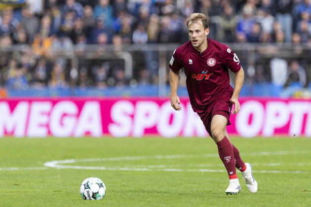 3. Liga, Fortuna Köln - 1. FC Saarbrücken; 10.10.2026 Georg Strauch (Fortuna Köln, 11). 3. Liga, Fortuna Köln - 1. FC Saarbrücken, 8. Spieltag, am 10.10.2026, Südstadion, Köln. DFB regulations prohibit any use of photographs as image sequences and or quasi-video Copyright: xBEAUTIFULxSPORTS Meuselx