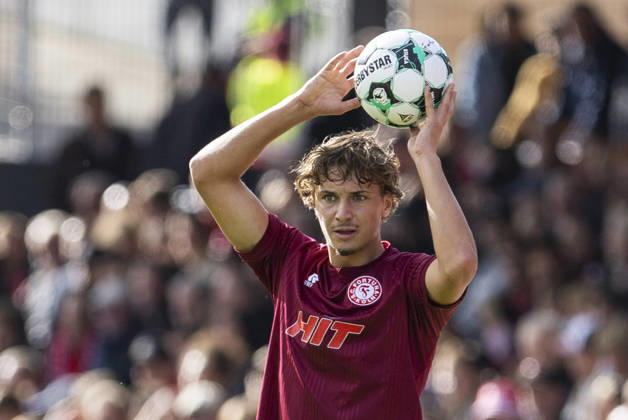 3. Liga, Fortuna Köln - 1. FC Saarbrücken; 10.10.2026 Maximilian Fischer (Fortuna Köln, 3). 3. Liga, Fortuna Köln - 1. FC Saarbrücken, 8. Spieltag, am 10.10.2026, Südstadion, Köln. DFB regulations prohibit any use of photographs as image sequences and or quasi-video Copyright: xBEAUTIFULxSPORTS Meuselx