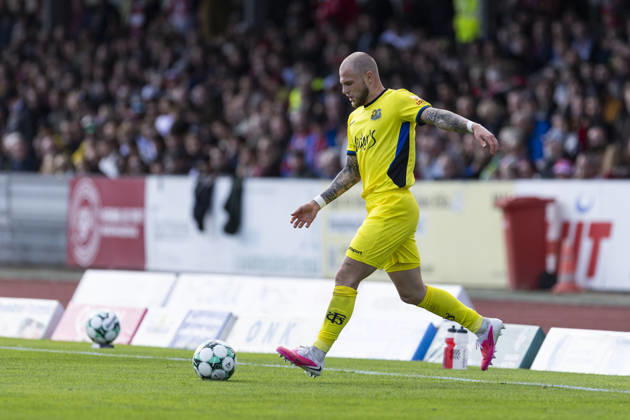 3. Liga, Fortuna Köln - 1. FC Saarbrücken; 10.10.2026 Philip Fahrner (1. FC Saarbrücken, 42). 3. Liga, Fortuna Köln - 1. FC Saarbrücken, 8. Spieltag, am 10.10.2026, Südstadion, Köln. DFB regulations prohibit any use of photographs as image sequences and or quasi-video Copyright: xBEAUTIFULxSPORTS Meuselx