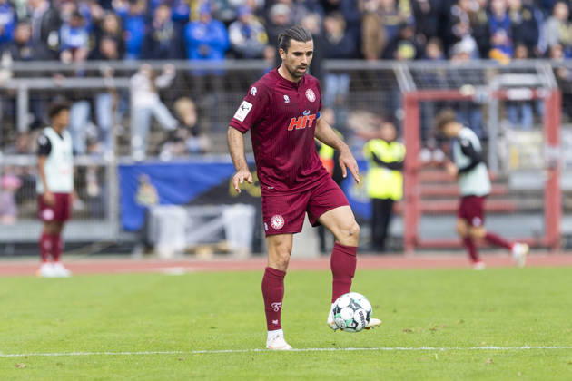 3. Liga, Fortuna Köln - 1. FC Saarbrücken; 10.10.2026 David Haider Al-Azzawe (Fortuna Köln, 15). 3. Liga, Fortuna Köln - 1. FC Saarbrücken, 8. Spieltag, am 10.10.2026, Südstadion, Köln. DFB regulations prohibit any use of photographs as image sequences and or quasi-video Copyright: xBEAUTIFULxSPORTS Meuselx