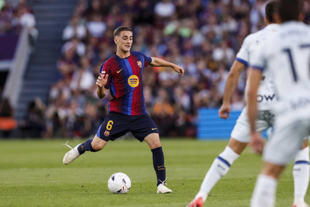 October 10, 2026, Barcelona, Barcelona, Spain: Gavi of FC Barcelona, Barca in action during the Spanish league, LaLiga EA Sports, football match played between FC Barcelona and Getafe CF at Spotify Camp Nou stadium on October 10, 2026 in Barcelona, Spain. Barcelona Spain - ZUMAa181 20261010_zaa_a181_097 Copyright: xJavierxBorregox