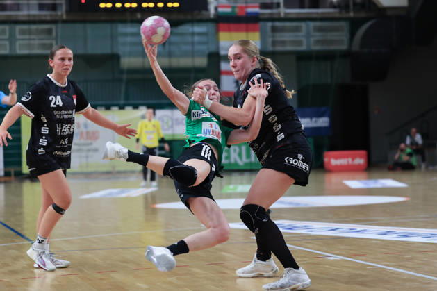 2026_10_10, Reinickendorfer Füchse Frauen-SG Nürtingen-Zizishausen, 5. Spieltag , 2. Bundesliga ,HBF,Handball, Sömmeringhalle Leoni Baßiner (Reinickendorfer Füchse Frauen, 77) Berlin Berlin Germany
