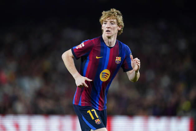 ESP: FC Barcelona, Barca - Getafe CF. La Liga EA Sports. Matchday 8. Anthony Gordon of FC Barcelona during the La Liga EA Sports match between FC Barcelona and Getafe CF played at Spotify Camp Nou Stadium on 10 Oct 2026 in Barcelona, Spain. kpng Copyright: xSergioxRuizx xPRESSINPHOTOx PS_2627_BAR_GET_040