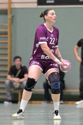Gabriela Clausson Bitolo (TusSies Metzingen, 22) am Ball TusSies Metzingen vs. SCM Ramnicu Valcea, Handball, EHF, Europa Leauge Qualifikation Rueckspiel, Saison 2026 2027, 10.10.2026 TusSies Metzingen vs. SCM Ramnicu Valcea, Handball, EHF, Europa Leauge Qualifikation Rueckspiel, Saison 2026 2027, 10.10.2026 Metzingen Copyright: xEibner-Pressefotox EP_TBR