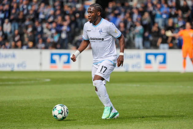 Darnell Keumo (SV Waldhof Mannheim, 17) Fussball: 3. Liga, 8. Spieltag, SG Sonnenhof Großaspach vs. SV Waldhof Mannheim am 10.10.2026 in Aspach-Großaspach (WIRmachenDRUCK Arena), Deutschland Aspach-Großaspach WIRmachenDRUCK Arena Deutschland Copyright: xFranzxReindelx