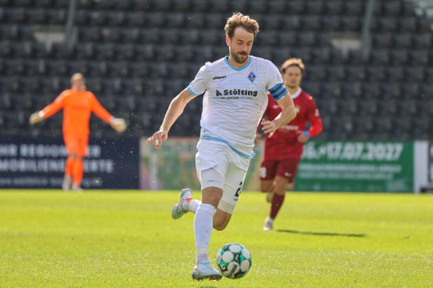Lukas Klünter (SV Waldhof Mannheim, 24) Fussball: 3. Liga, 8. Spieltag, SG Sonnenhof Großaspach vs. SV Waldhof Mannheim am 10.10.2026 in Aspach-Großaspach (WIRmachenDRUCK Arena), Deutschland Aspach-Großaspach WIRmachenDRUCK Arena Deutschland Copyright: xFranzxReindelx