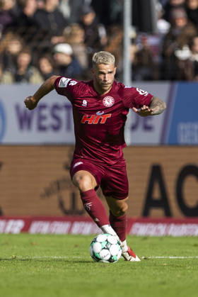 3. Liga, Fortuna Köln - 1. FC Saarbrücken; 10.10.2026 Tom Geerkens (Fortuna Köln, 6). 3. Liga, Fortuna Köln - 1. FC Saarbrücken, 8. Spieltag, am 10.10.2026, Südstadion, Köln. DFB regulations prohibit any use of photographs as image sequences and or quasi-video Copyright: xBEAUTIFULxSPORTS Meuselx
