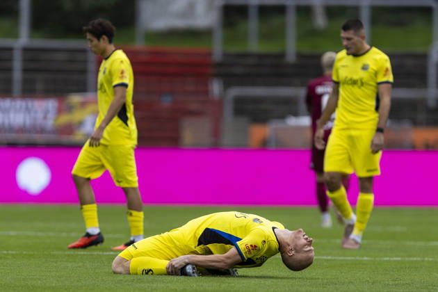 3. Liga, Fortuna Köln - 1. FC Saarbrücken; 10.10.2026 Sebastian Vasiliadis (1. FC Saarbrücken, 19). 3. Liga, Fortuna Köln - 1. FC Saarbrücken, 8. Spieltag, am 10.10.2026, Südstadion, Köln. DFB regulations prohibit any use of photographs as image sequences and or quasi-video Copyright: xBEAUTIFULxSPORTS Meuselx