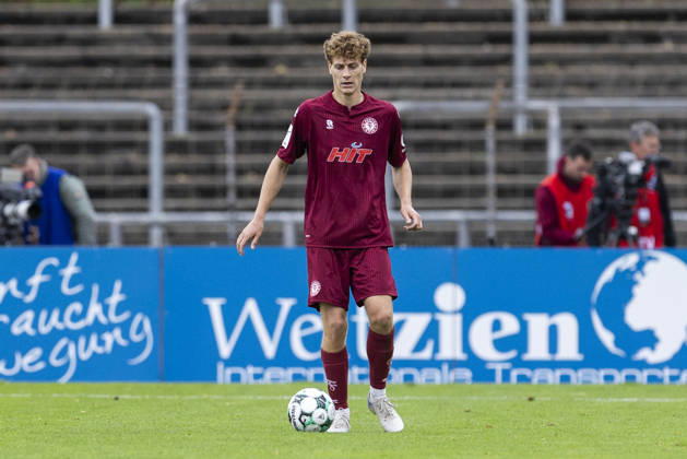 3. Liga, Fortuna Köln - 1. FC Saarbrücken; 10.10.2026 Seymour Fünger (Fortuna Köln, 5). 3. Liga, Fortuna Köln - 1. FC Saarbrücken, 8. Spieltag, am 10.10.2026, Südstadion, Köln. DFB regulations prohibit any use of photographs as image sequences and or quasi-video Copyright: xBEAUTIFULxSPORTS Meuselx