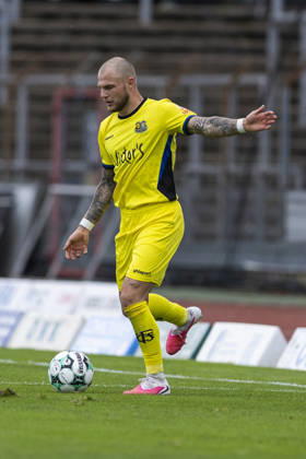 3. Liga, Fortuna Köln - 1. FC Saarbrücken; 10.10.2026 Philip Fahrner (1. FC Saarbrücken, 42). 3. Liga, Fortuna Köln - 1. FC Saarbrücken, 8. Spieltag, am 10.10.2026, Südstadion, Köln. DFB regulations prohibit any use of photographs as image sequences and or quasi-video Copyright: xBEAUTIFULxSPORTS Meuselx