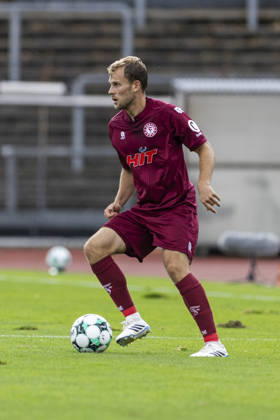 3. Liga, Fortuna Köln - 1. FC Saarbrücken; 10.10.2026 Georg Strauch (Fortuna Köln, 11). 3. Liga, Fortuna Köln - 1. FC Saarbrücken, 8. Spieltag, am 10.10.2026, Südstadion, Köln. DFB regulations prohibit any use of photographs as image sequences and or quasi-video Copyright: xBEAUTIFULxSPORTS Meuselx