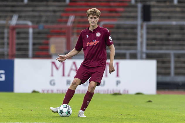 3. Liga, Fortuna Köln - 1. FC Saarbrücken; 10.10.2026 Seymour Fünger (Fortuna Köln, 5). 3. Liga, Fortuna Köln - 1. FC Saarbrücken, 8. Spieltag, am 10.10.2026, Südstadion, Köln. DFB regulations prohibit any use of photographs as image sequences and or quasi-video Copyright: xBEAUTIFULxSPORTS Meuselx